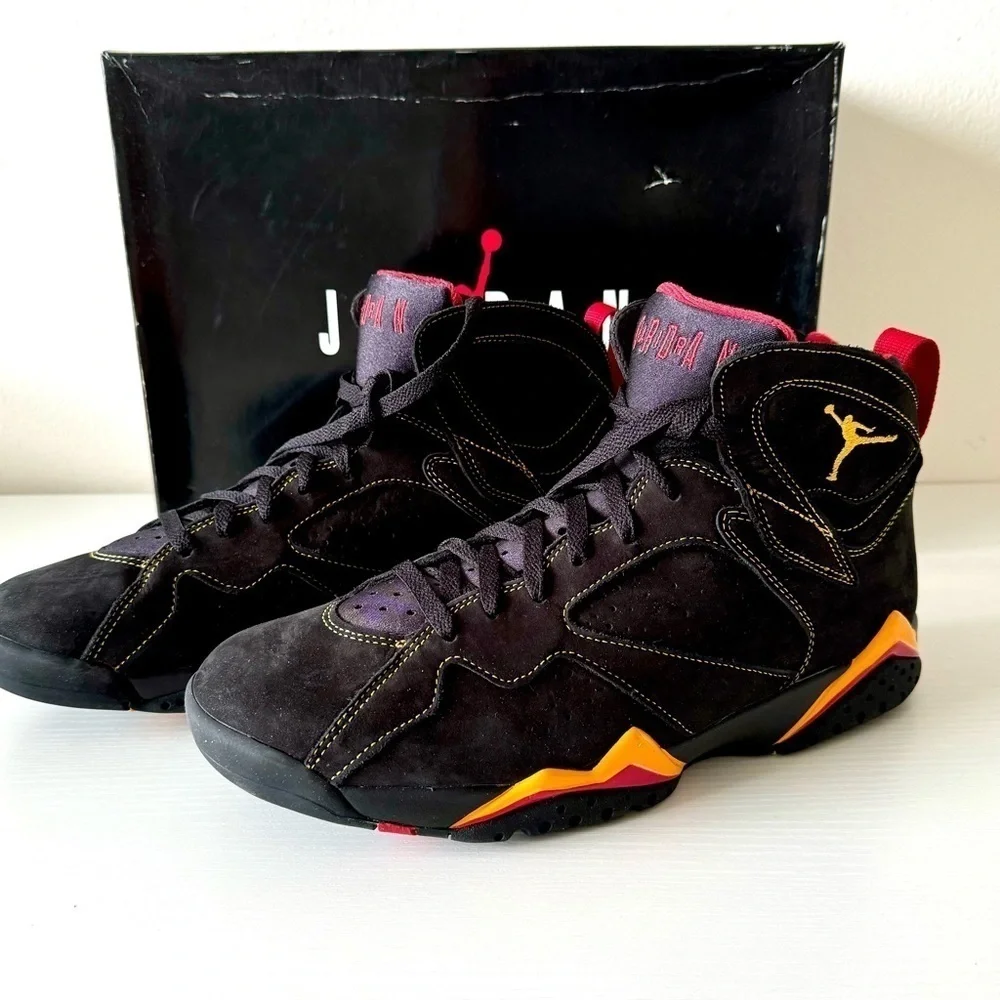 New! Air Jordan 7 Retro Citrus 2012 Sneakers, Size 11,5 Men CU9307-081 Authentic